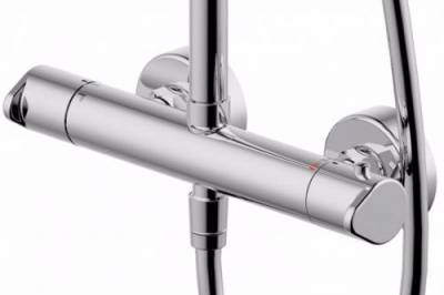 Душевая система с термостатом для душа Waterfall SS F939114C-A3 Bravat фото в интернет-магазине Русалия