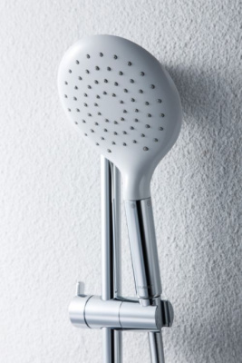 Душевая лейка 130 мм Snow P70144CP-RUS Bravat фото в интернет-магазине Русалия