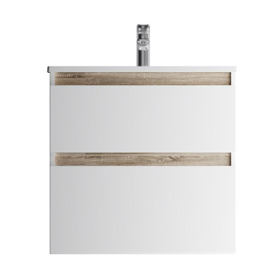 M85AFHX0652WG X-Joy, База под раковину, подвесная, 65 см, 2 ящика, белый глянец Am.Pm фото в интернет-магазине Русалия