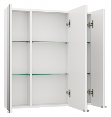 Зеркальный шкаф Аура 75 Э-Аур02075-01 Misty фото в интернет-магазине Русалия