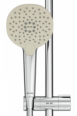 F0170A000 Spirit V2.0, душ.комплект: ручн.душ d 120 мм 3 ф-ции, штанга 900, шланг 1 750 мм, хром, шт фото в интернет-магазине Русалия