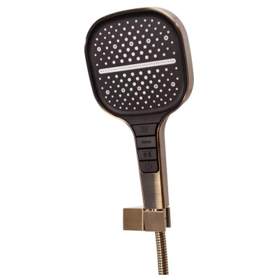 Душевая система встраиваемая Hansberge H6075BR, бронза фото в интернет-магазине Русалия