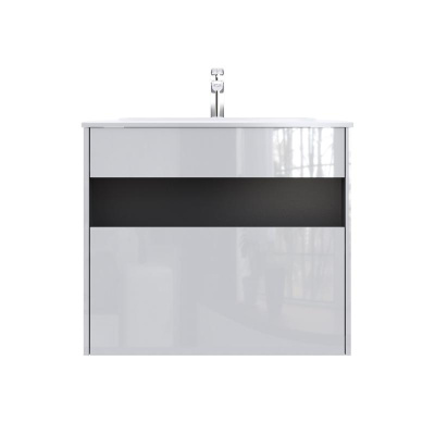 M8FFUX0801WG Func, База с нишей, 1 ящик (pull-out), 80 см, цвет белый глянец Am.Pm фото в интернет-магазине Русалия