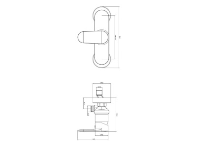 AQ1860MB НИКА смеситель для душа, матовый черный Aquatek фото в интернет-магазине Русалия