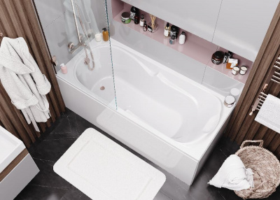 Акриловая ванна VAGNERPLAST CHARITKA 170x75 VPBA170CHA2X-04 фото в интернет-магазине Русалия