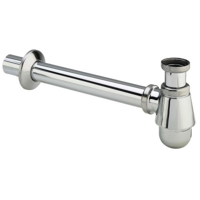 Металлический хромированный сифон для биде 114619 Viega фото в интернет-магазине Русалия