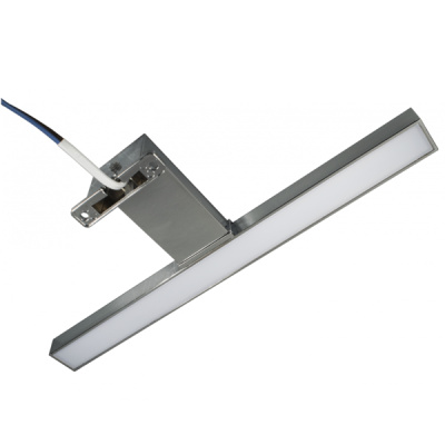 Светильник для зеркал LED Fagus-4, IP44, 4,5Вт, на гориз./зеркало, 220В, 4000К, 370Лм, CRI>80, 300х102x46, хром, провод 0,3м 04.107.23.401 Comforty фото в интернет-магазине Русалия