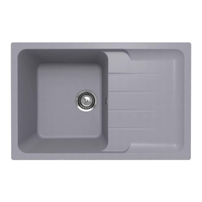 Кухонная мойка Ulgran Quartz Gerda 780-05, бетон фото в интернет-магазине Русалия