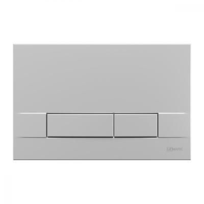 Кнопка смыва Lemark BIT для инсталляции, механическая, хром матовый (9803007) фото в интернет-магазине Русалия