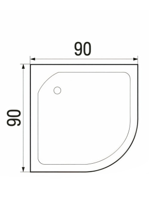 Душевая кабина AMUR 90/24 MT 90*90*217 10000001439 River фото в интернет-магазине Русалия