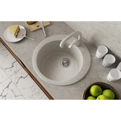 Кухонная мойка Dr. Gans ГАЛА 25.010.B0510.408, серый фото в интернет-магазине Русалия