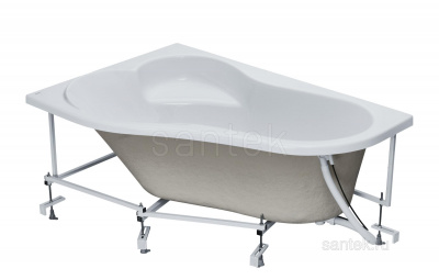 Ванна акриловая Ибица XL 160х100 L 1WH112036 ЛЕВАЯ Santek + м.к.