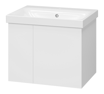 Тумба Лира 60 подвесная с раковиной Cersanit Moduo 60 Misty фото в интернет-магазине Русалия