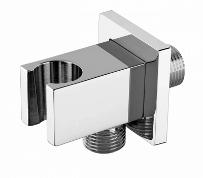 Держатель ручного душа с подключением шланга Remer 337Q фото в интернет-магазине Русалия