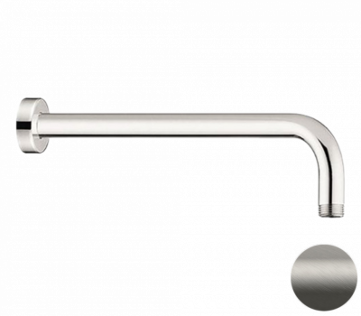 Кронштейн для верхнего душа 30 см Remer 343L30NPO, никель матовый брашированный фото в интернет-магазине Русалия