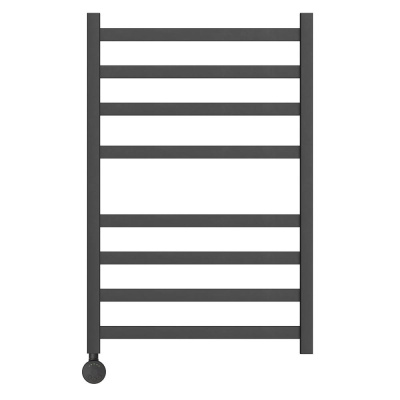 Полотенцесушитель электрический Point Меркурий PN83158BE П8 500x800 левый/правый, черный фото в интернет-магазине Русалия