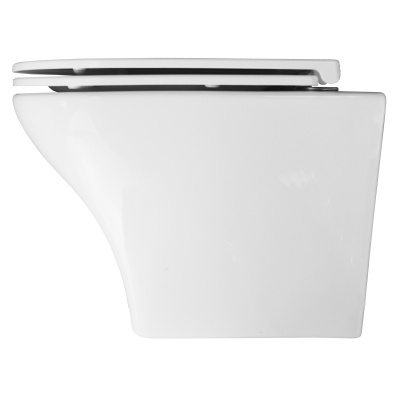 Унитаз подвесной безободковый Porta AZ-0064 с сиденьем микролифт Azario фото в интернет-магазине Русалия