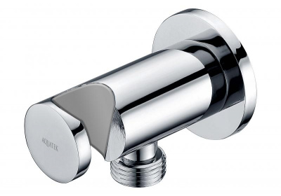 Шланговое подсоединение с держателем душа AQUATEK AQ2455CR фото в интернет-магазине Русалия