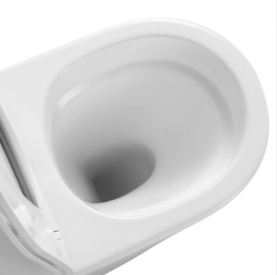 Унитаз SANTA Aria подвесной безободковый широкий Ceruttispa CT9666 (485х410х355) фото в интернет-магазине Русалия