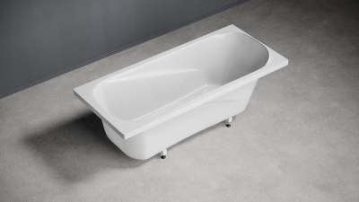 Ванна из искусственного камня Olivia 170х75 GreenStone фото в интернет-магазине Русалия