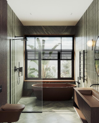 Душевая перегородка в узком  профиле 1950*690 Стекло 8 мм Бесцветное MGD-701-6у Maybah Glass фото в интернет-магазине Русалия