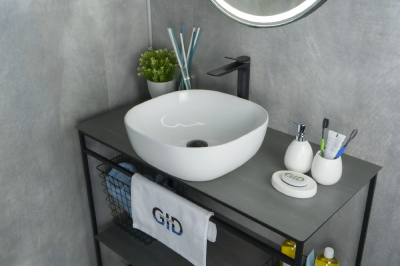 Раковина накладная Simple-N D1301 GID фото в интернет-магазине Русалия