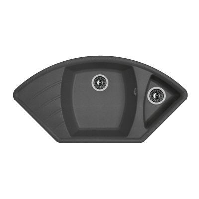 Кухонная мойка Dr. Gans ГАБИ 25.050.E1015.411, графит фото в интернет-магазине Русалия