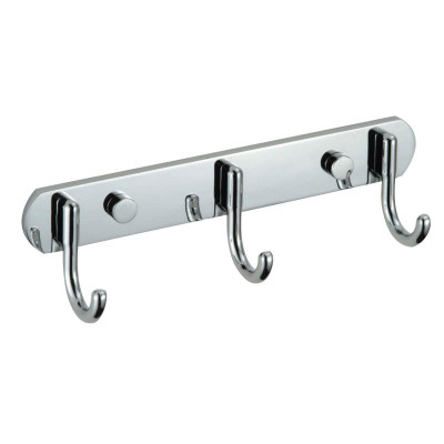 Планка с крючками Savol S-001253, хром фото в интернет-магазине Русалия