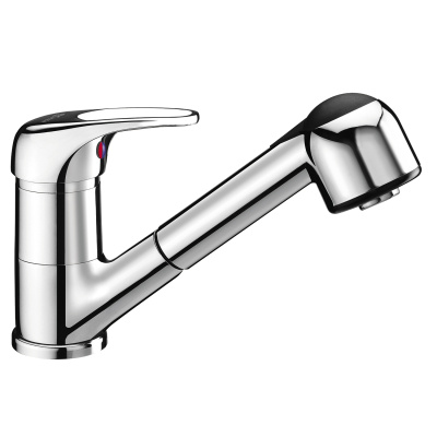 Oder 6365 Смеситель для кухни с выдвижной лейкой Wasserkraft фото в интернет-магазине Русалия