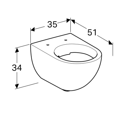 Комплект унитаз Acanto Rimfree с инсталляцией 500.128.21.A Geberit фото в интернет-магазине Русалия
