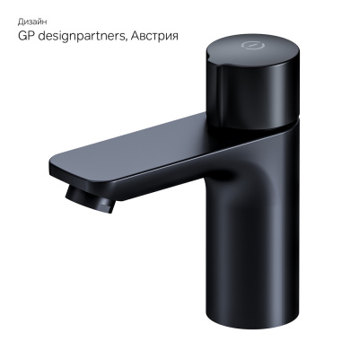 F85A02522 X-Joy TouchReel смеситель д/умывальника, чёрный, шт. фото в интернет-магазине Русалия