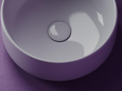 Умывальник чаша накладная круглая Element 355*355*150мм CN5047 Ceramica Nova фото в интернет-магазине Русалия