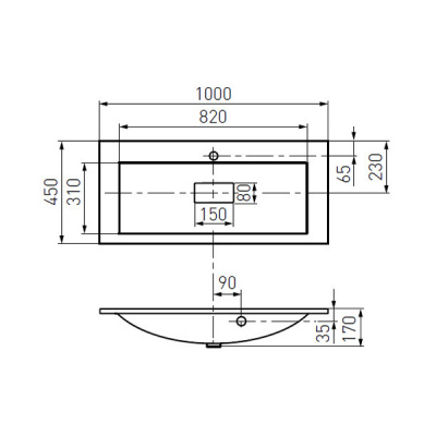 Тумба с раковиной Мадрид 100 М бордо Акватон фото в интернет-магазине Русалия