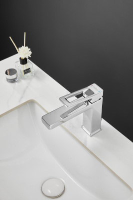 Смеситель для раковины HAIBA цвет: хром (HB10732) фото в интернет-магазине Русалия