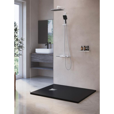 Каменный душевой поддон прямоугольный RGW ST-G  1000x1200 фото в интернет-магазине Русалия