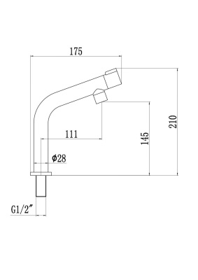 Смеситель "моно" Fmark (FS12211) фото в интернет-магазине Русалия