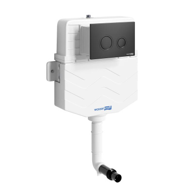 Aller 10TLT.031.ME.MB01 Встраиваемый смывной бачок, черный матовый Wasserkraft фото в интернет-магазине Русалия