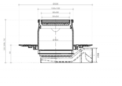 Точечный трап Pestan Confluo Standard 10х10 Plate (13702566) фото в интернет-магазине Русалия