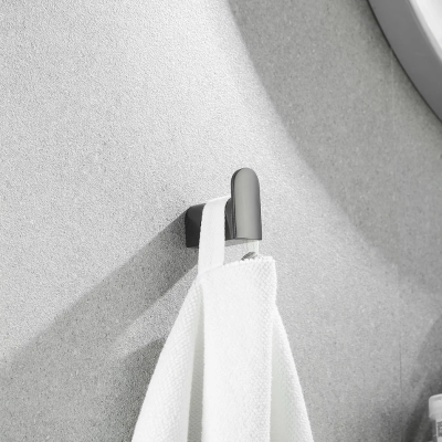 Крючок для ванной комнаты Rose RG1711T, пепельный фото в интернет-магазине Русалия