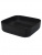 AQM5011 Раковина накладная квадратная, цвет черный матовый. 390x390x130 фото в интернет-магазине Русалия