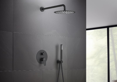 Set 3 в 1 душевой комплект AQUATEK, матовый черный AQ1172MB БЕТТА фото в интернет-магазине Русалия