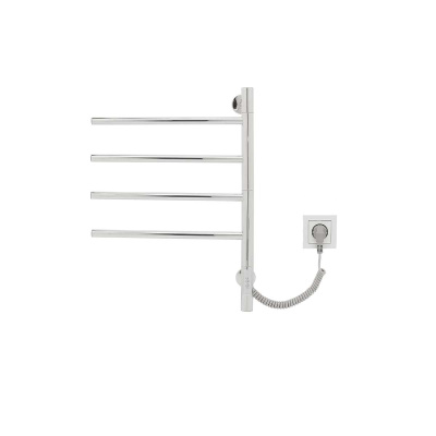 Полотенцесушитель электрический Vincea VTD-1S1CE 43x60, хром, таймер фото в интернет-магазине Русалия