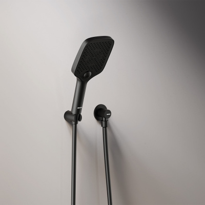 953520300 Gala встраиваемая душевая система  с ванно-душевым смесителем, чёрный Damixa фото в интернет-магазине Русалия