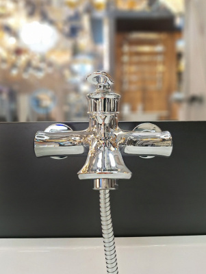Смеситель для ванны с душем AltroBagno Beatrice 0204 Cr AltroBagnoBeatrice0204Cr фото в интернет-магазине Русалия
