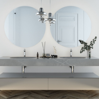 Смеситель для раковины Rondo VBF-1R1CH однорычажный, хром Vincea фото в интернет-магазине Русалия