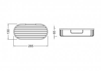 Полка для душа AQUATEK, матовый черный AQ4916MB фото в интернет-магазине Русалия