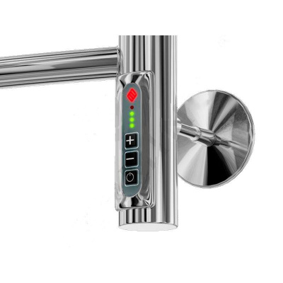 Полотенцесушитель электрический Евромикс П8 500x850, черный (RAL 9005 матовый) 4660059930336 Terminus фото в интернет-магазине Русалия