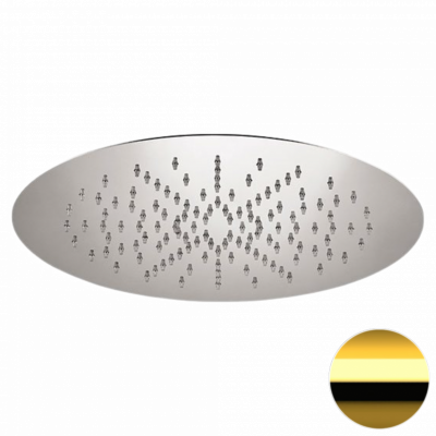 Верхний душ потолочный 44 см Remer 357EFM44DO, золото глянцевое фото в интернет-магазине Русалия