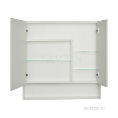 Зеркальный шкаф AQUATON Сканди 90 белый 1A252302SD010 фото в интернет-магазине Русалия