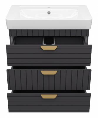 Тумба Gloster 80 с раковиной Dreja Q 80 Brevita фото в интернет-магазине Русалия